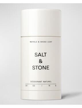 Salt & Stone Natural Deodorant, Neroli & Basil 2.6 Oz Stick